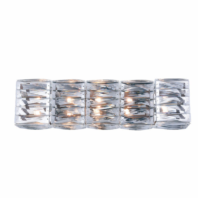 Elegant Lighting - 2117W24C/RC - Five Light Vanity - Cuvette - Chrome