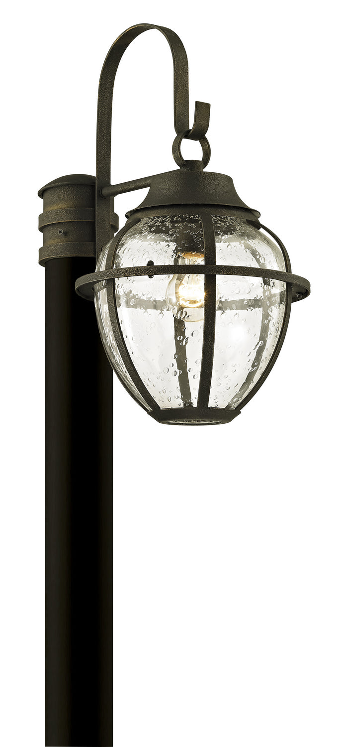 Troy Lighting - P6455 - One Light Post Lantern - Bunker Hill - Vintage Bronze