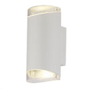 LÁMPARA DE PARED PARA EXTERIOR O INTERIOR MODERNA 2XGU10-25W (NO INCLUIDO) IP44, 100-240V.