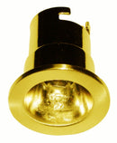 LÁMPARA DE TECHO MINI SPOT FOCO JC20 (NO INCLUIDO) ACABADO POLISH BRASS