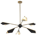 LÁMPARA DE TECHO COLGANTE MODERNA DECORATIVA 6XG9 (NO INCLUIDOS) 110-240V,50-60HZ IRON.