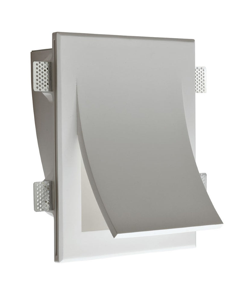 LAMPARA DE PARED MODERNA DE YESO MARCA HOME DELIGHT. 1XE12-40W (NO INCLUIDO)