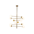 LÁMPARA DE TECHO COLGANTE MODERNA DECORATIVA 12XG9-3W MAX (NO INCLUIDOS) 110-240V.