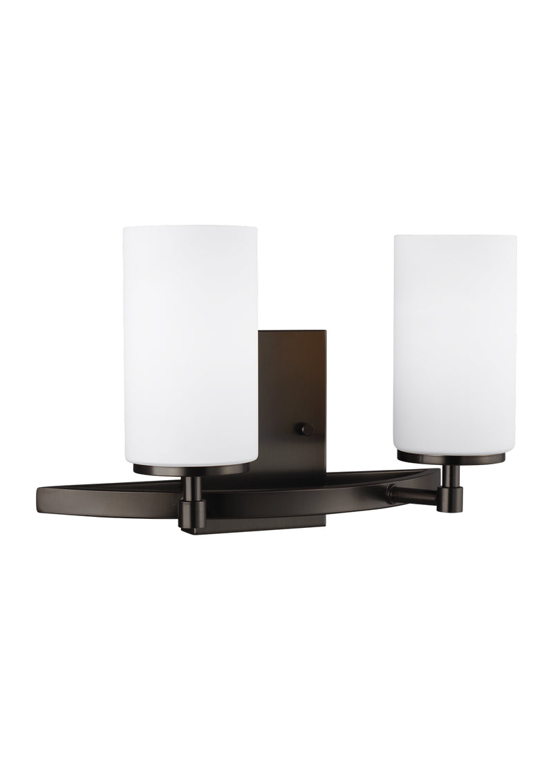 Generation Lighting. - 4424602-778 - Two Light Wall / Bath - Alturas - Brushed Oil Rubbed Bronze