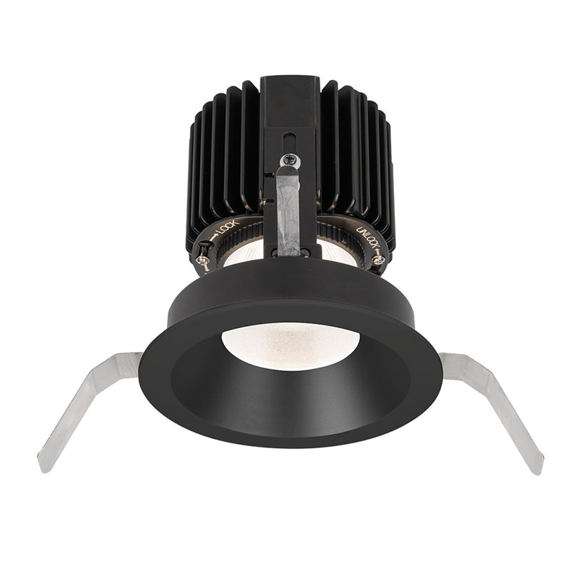 W.A.C. Lighting - R4RD1T-F830-BK - LED Trim - Volta - Black