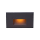 W.A.C. Lighting - WL-LED100-AM-BK - LED Step and Wall Light - Ledme Step And Wall Lights - Black on Aluminum