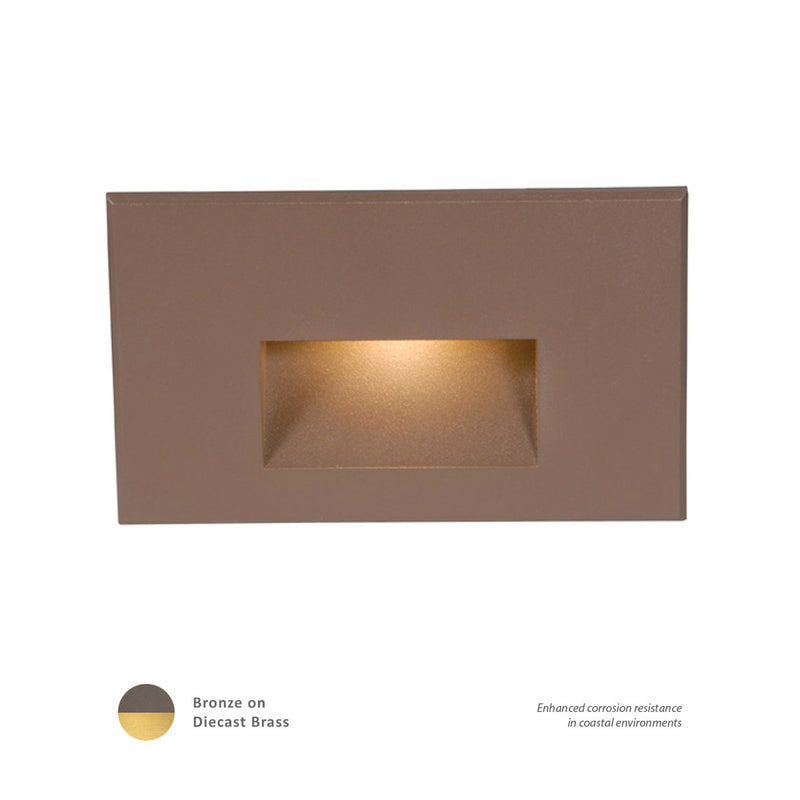 W.A.C. Lighting - WL-LED100-C-BBR - LED Step and Wall Light - Ledme Step And Wall Lights - Bronzed Brass