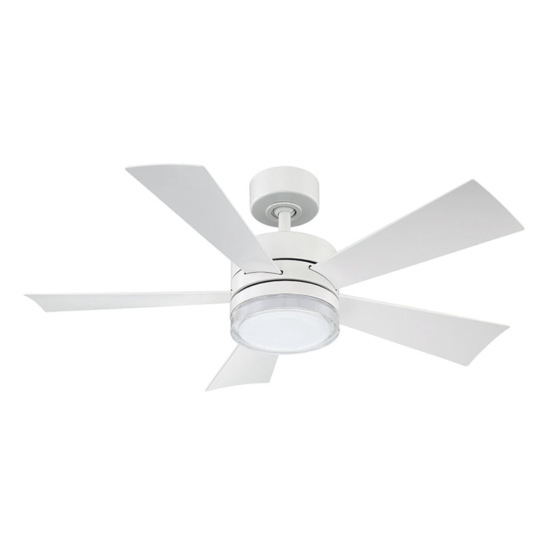 Modern Forms Fans - FR-W1801-42L-MW - 42"Ceiling Fan - Wynd - Matte White