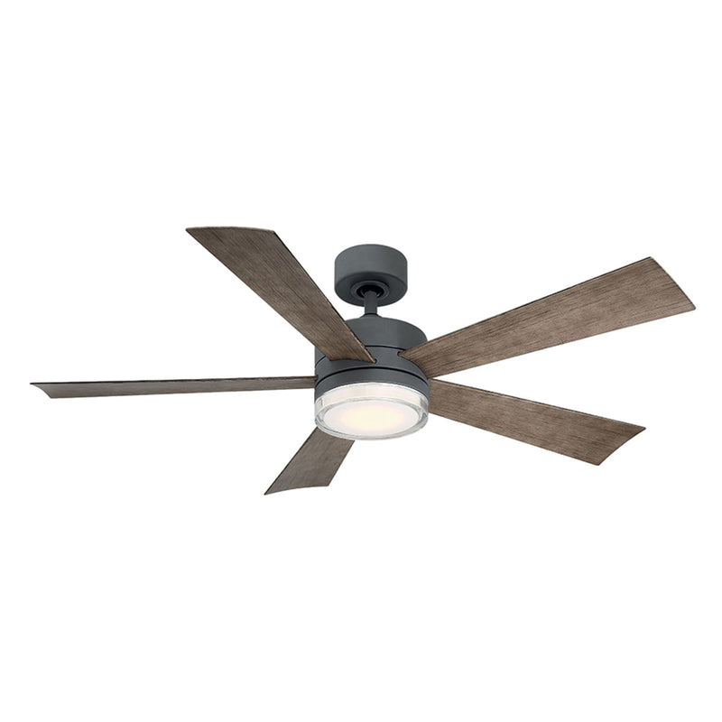 Modern Forms Fans - FR-W1801-52L-GH/WG - 52"Ceiling Fan - Wynd - Graphite/Weathered Gray