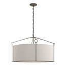 Hubbardton Forge - 104255-SKT-07-SE2899 - Four Light Pendant - Bow - Dark Smoke