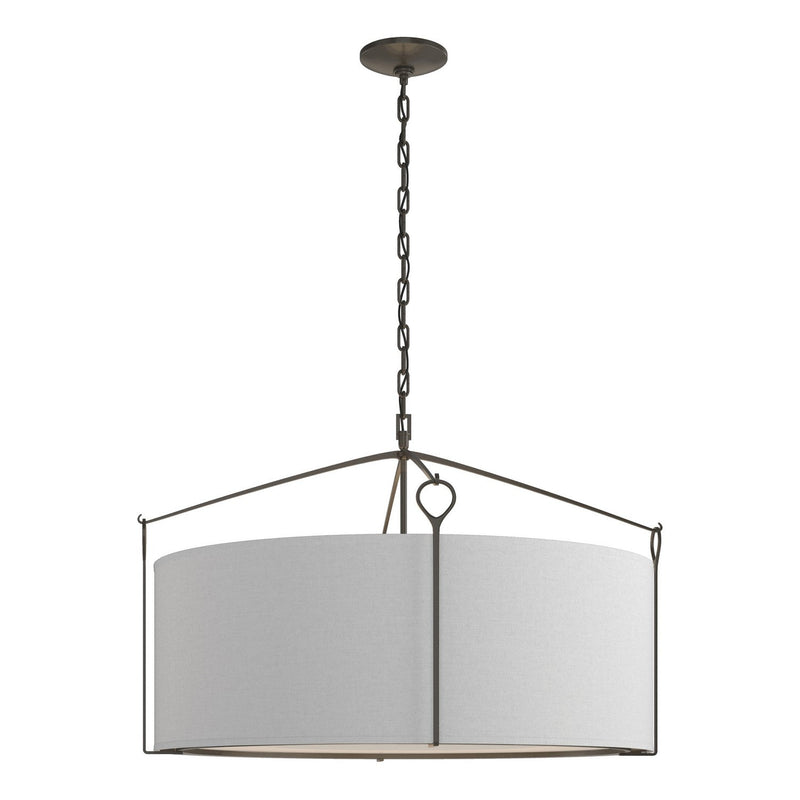 Hubbardton Forge - 104255-SKT-07-SJ2899 - Four Light Pendant - Bow - Dark Smoke