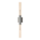 Hubbardton Forge - 302612-SKT-77-ZM0628 - Two Light Outdoor Wall Sconce - Centre - Coastal Dark Smoke
