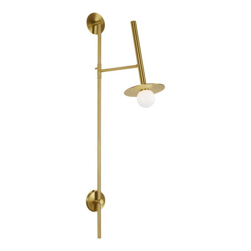 Visual Comfort Studio - KW1031BBS - One Light Wall Sconce - Nodes - Burnished Brass