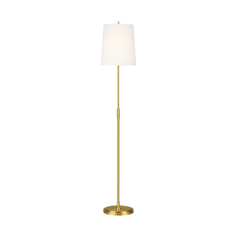 One Light Floor Lamp<br /><span style="color:#4AB0CE;">Entrega: 4-10 dias en USA</span><br /><span style="color:#4AB0CE;font-size:60%;">PREGUNTE POR ENTREGA EN PANAMA</span><br />Collection: Beckham Classic<br />Finish: Burnished Brass
