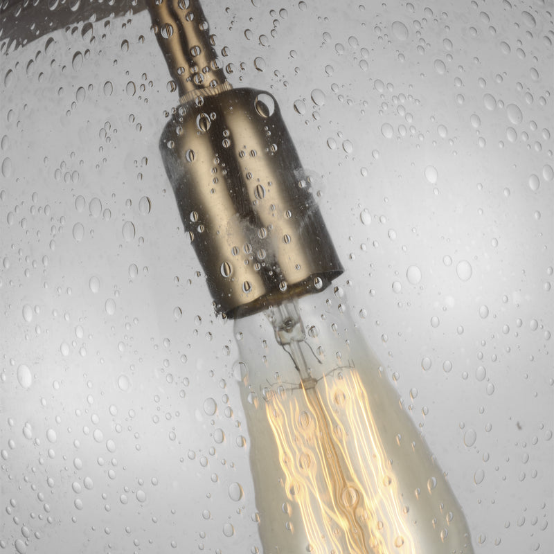 Visual Comfort Studio - 6701801-848 - One Light Pendant - Leo - Hanging Globe - Satin Brass