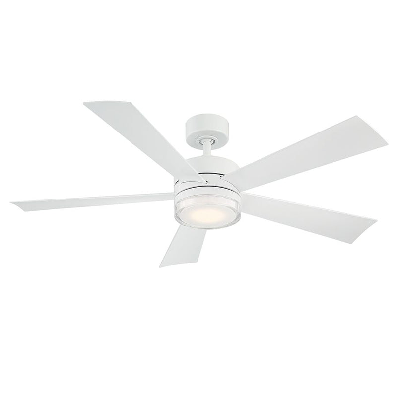 Modern Forms Fans - FR-W1801-52L-27-MW - 52"Ceiling Fan - Wynd - Matte White