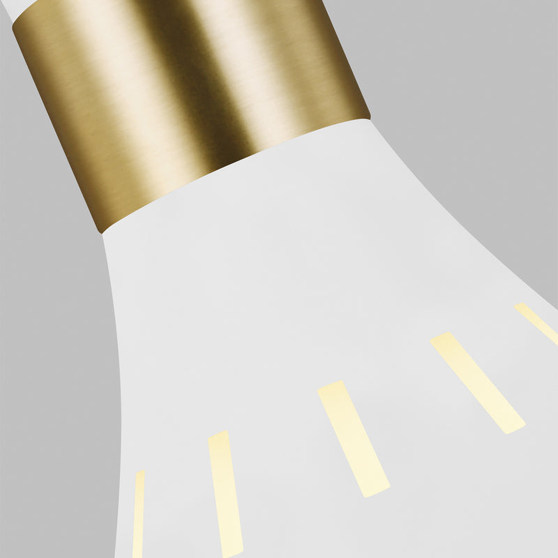 Visual Comfort Studio - EP1141MWT - One Light Pendant - Joan - Matte White