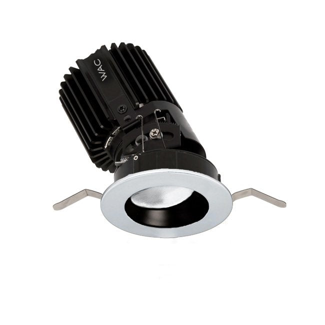 W.A.C. Lighting - R2RAT-F827-BKWT - LED Trim - Volta - Black/White