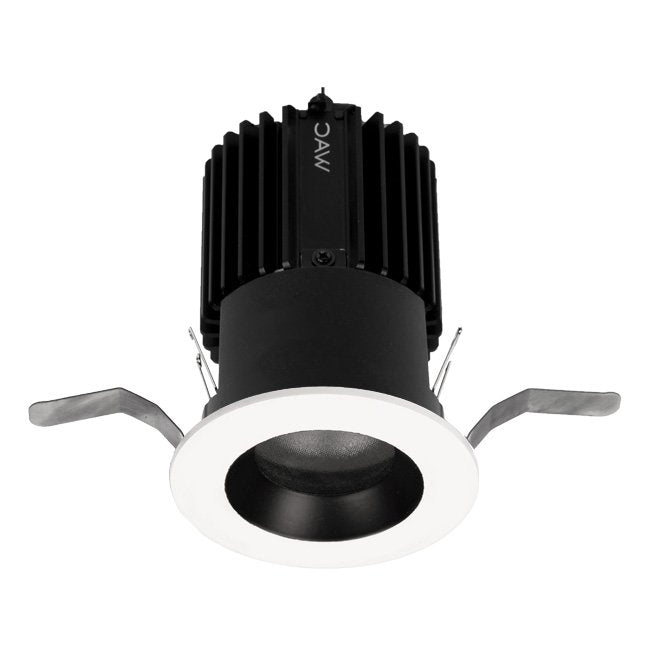 W.A.C. Lighting - R2RD2T-F830-BKWT - LED Trim - Volta - Black/White