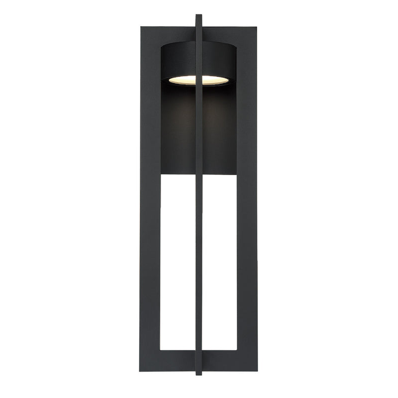 W.A.C. Lighting - WS-W48625-BK - LED Wall Light - Chamber - Black