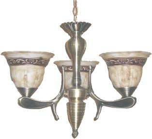 LÁMPARA DE TECHO COLGANTE CLASICA 3XE27-60W (NO INCLUIDO) 100-240V.
