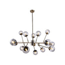 LÁMPARA DE TECHO COLGANTE MODERNA DECORATIVA 15XG9-3W (NO INCLUIDOS) 110-240V.