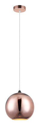 LÁMPARA DE TECHO COLGANTE MODERNA DECORATIVA FOCO 1XE27 110-240V.