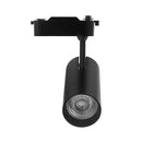 LÁMPARA DE TECHO TIPO SPOT PARA RIEL EN TONALIDAD DE LUZ 3000K 30W EMITE 3000LM 100-277V /50-60HZ .