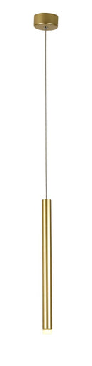 LÁMPARA MODERNA PARA COLGAR TIPO CILINDRO LED DE 3W, 3000K, 150LM, DIMMABLE 100-130V.