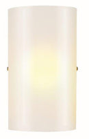 LÁMPARA DE PARED PARA BAÑOS 1XE27-60W (NO INCLUIDO) IP20, PANTALLA DE VIDRIO OPAL ACABADO BLANCO.