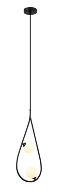 LÁMPARA DE TECHO COLGANTE MODERNA DECORATIVA 2XG9 MAX 25W (NO INCLUIDO) 110-240V.