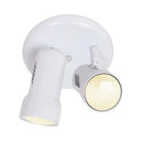 LÁMPARA DE TECHO TIPO SPOT SUPERFICIAL 2XE27.