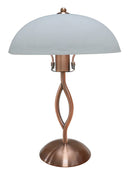 LÁMPARA DE MESA 1XE27-40W (NO INCLUIDO) 110-240V/50-60HZ, ACABADO ANTIBRASS.