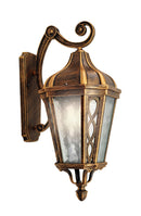 LÁMPARA DE PARED EXTERIOR 1XE27-100W (NO INCLUIDO) 110-240V, ACABADO BRONZE.