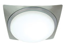 LÁMPARA DE TECHO TIPO PLAFON SUPERFICIAL PANTALLA OPALINA. 2XE27