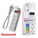 Extension De Corriente Con Protector Contra Sobretensiones 90J, Marca Honeywell.