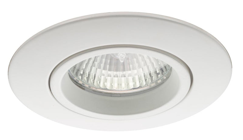 SPOT DE TECHO EMPOTRABLE TILTABLE BLANCO LIGHTSOURCE PARA 1XGU10.