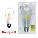 FOCO LED FILAMENTO DIMEABLE ST64, 4W, 2700K, 578LM, 100-130V/50-60HZ, PF>0.5 CRI>80, MARCA HONEYWELL.
