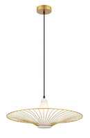 LÁMPARA DE TECHO COLGANTE MODERNA DECORATIVA 1XE12-40W.