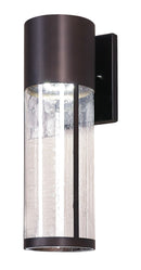 LÁMPARA DE PARED PARA EXTERIOR LED INTEGRADO 8W,3000K, 800 LUMEN, 100-240V, ACABADO  ACABADO OI +  VIDRIO CLARO.