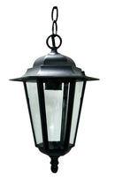 LÁMPARA DE TECHO COLGANTE TIPO FAROL PARA EXTERIOR 1XE27 110/240V 50-60HZ.