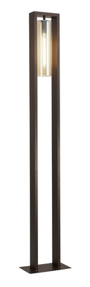 LÁMPARA DE PIE MODERNA PARA EXTERIOR TIPO BOLARDO 1XE27-60W.