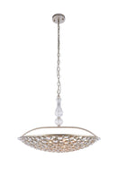 LAMPARA DE TECHO COLGANTE DE CRISTAL 10XE12 MAX 60W D-710MM H-320MM