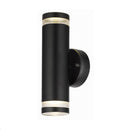 LÁMPARA DECORATIVA DE PARED UP&DOWN 2XGU10-35W MAX (NO INCLUIDOS) IP44,110-240V, 50/60HZ.