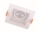 Spot De Techo Recesado 1xGu10-50W (No Incluido) Acabado White/Pc.