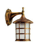 LÁMPARA EXTERIOR DE PARED 1XE27- VIDRIO FROSTED. MARCA GENOVA