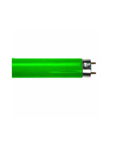 FOCO TUBO  FLUORECENTE T8 32W COLOR VERDE.