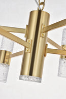 Elegant Lighting - 5200D26G - LED Pendant - Vega - Gold