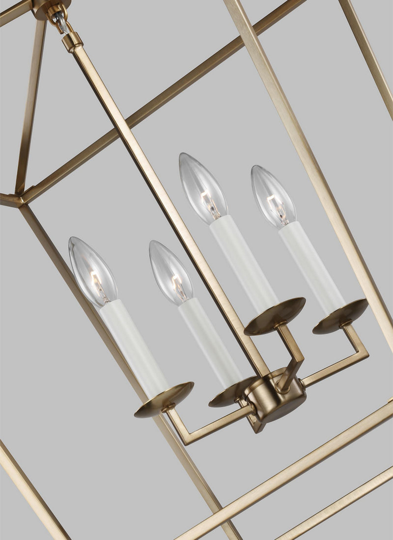 Four Light Lantern<br /><span style="color:#4AB0CE;">Entrega: 4-10 dias en USA</span><br /><span style="color:#4AB0CE;font-size:60%;">PREGUNTE POR ENTREGA EN PANAMA</span><br />Collection: Dianna<br />Finish: Satin Brass