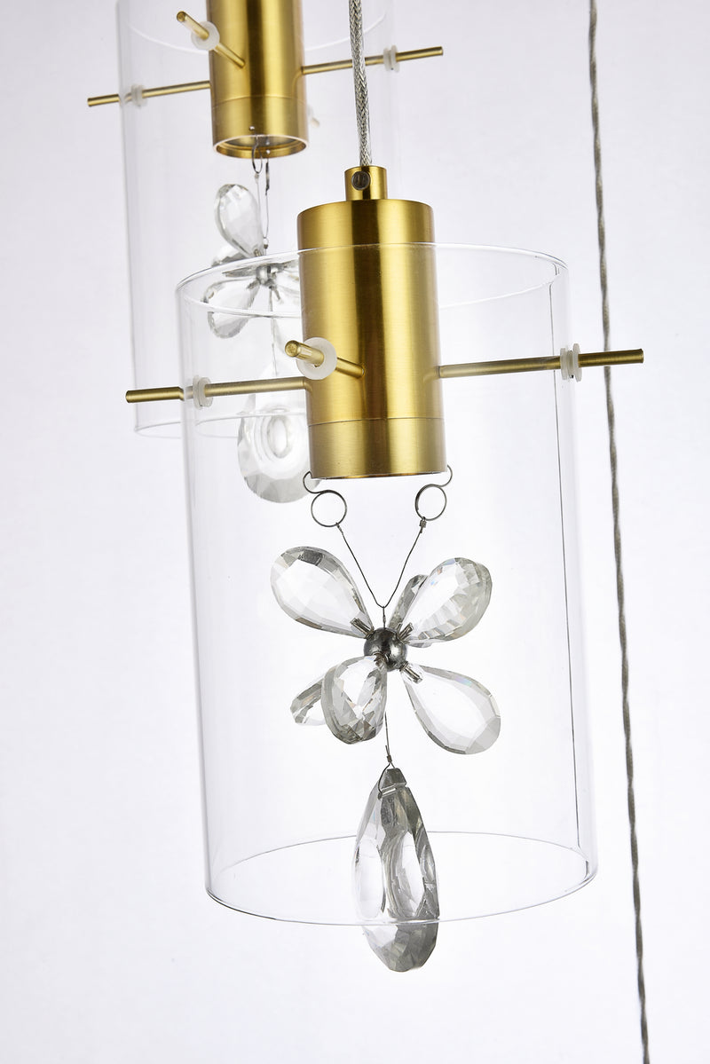 LED Pendant<br /><span style="color:#4AB0CE;">Entrega: 4-10 dias en USA</span><br /><span style="color:#4AB0CE;font-size:60%;">PREGUNTE POR ENTREGA EN PANAMA</span><br />Collection: Hana<br />Finish: Gold